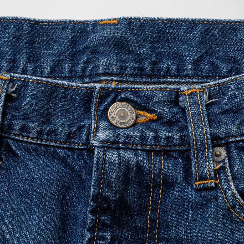 RATS VINTAGE WASH DENIM PANTS