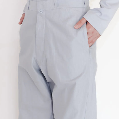 YAECA Chino Cloth Trousers Wide Tapered