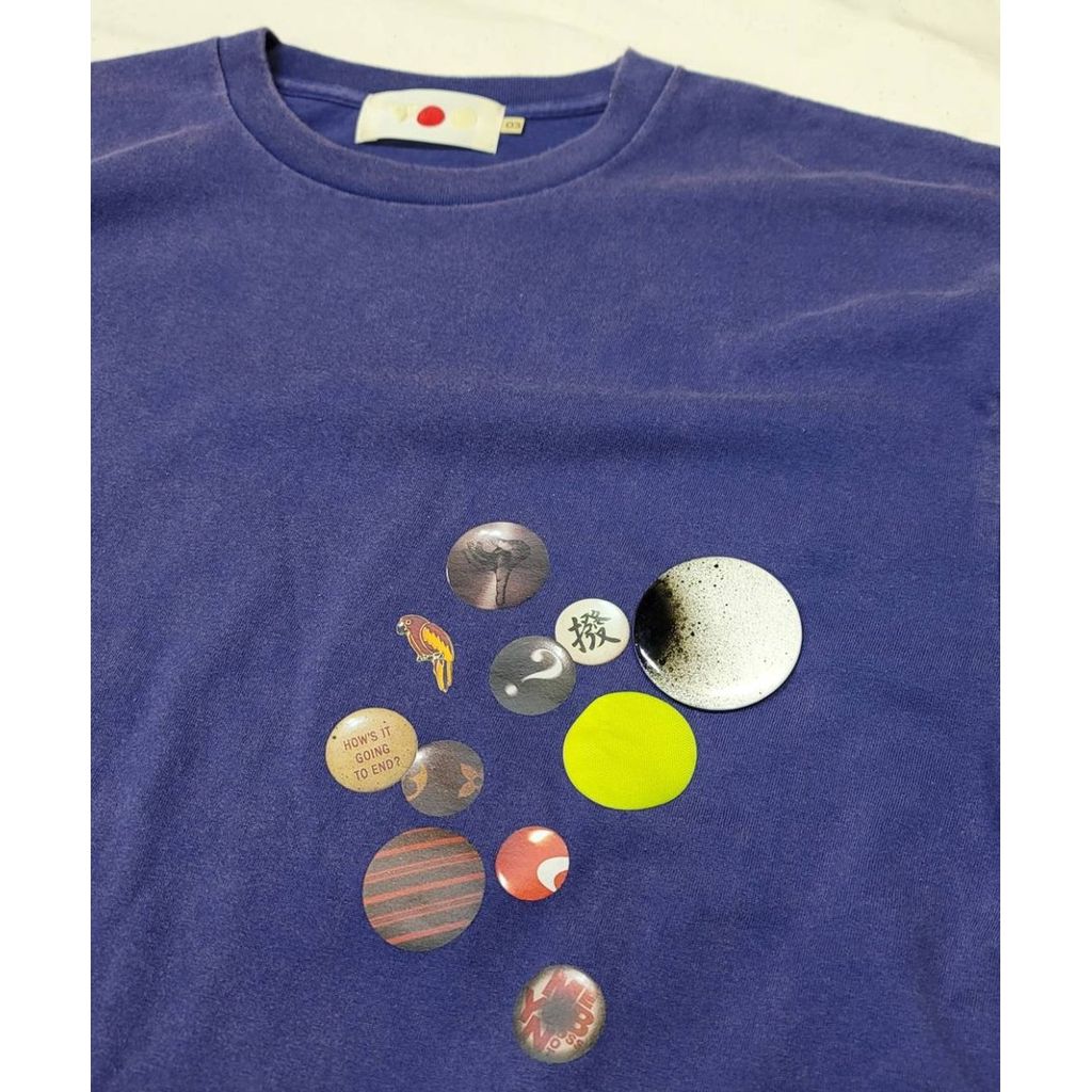VOO VOO-SPG-187 DUMMEAL BADGE SMOKY TEE