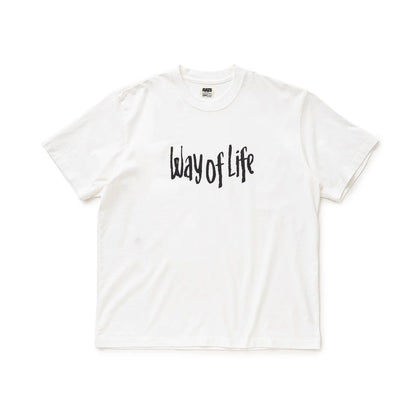 RATS WAY OF LIFE TEE 26'RT-0601（WHITE）