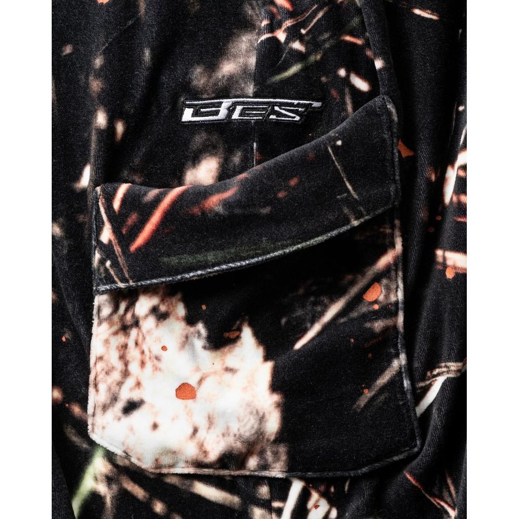 TIGHTBOOTH  TACTICAL VELOUR CAMO BALLOON PANTS - TIGHTBOOTH x BES