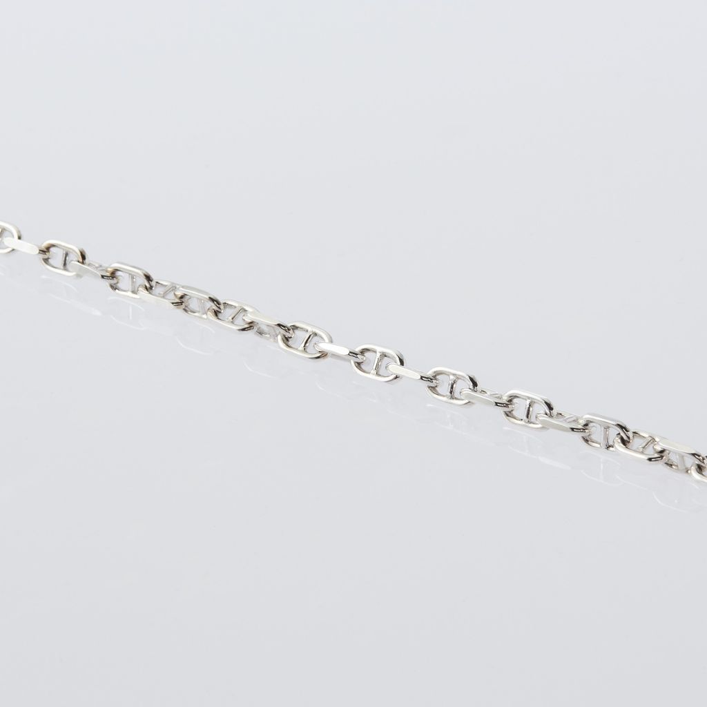 XOLO JEWELRY Solid Anchor Link Bracelet 4mm 17cm