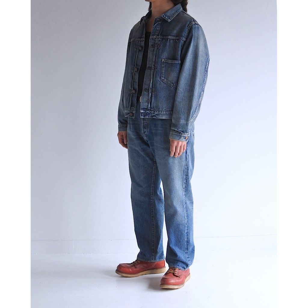 ANACHRONORM FRONT TUCK DENIM JACKET – MAROON WEBSTORE