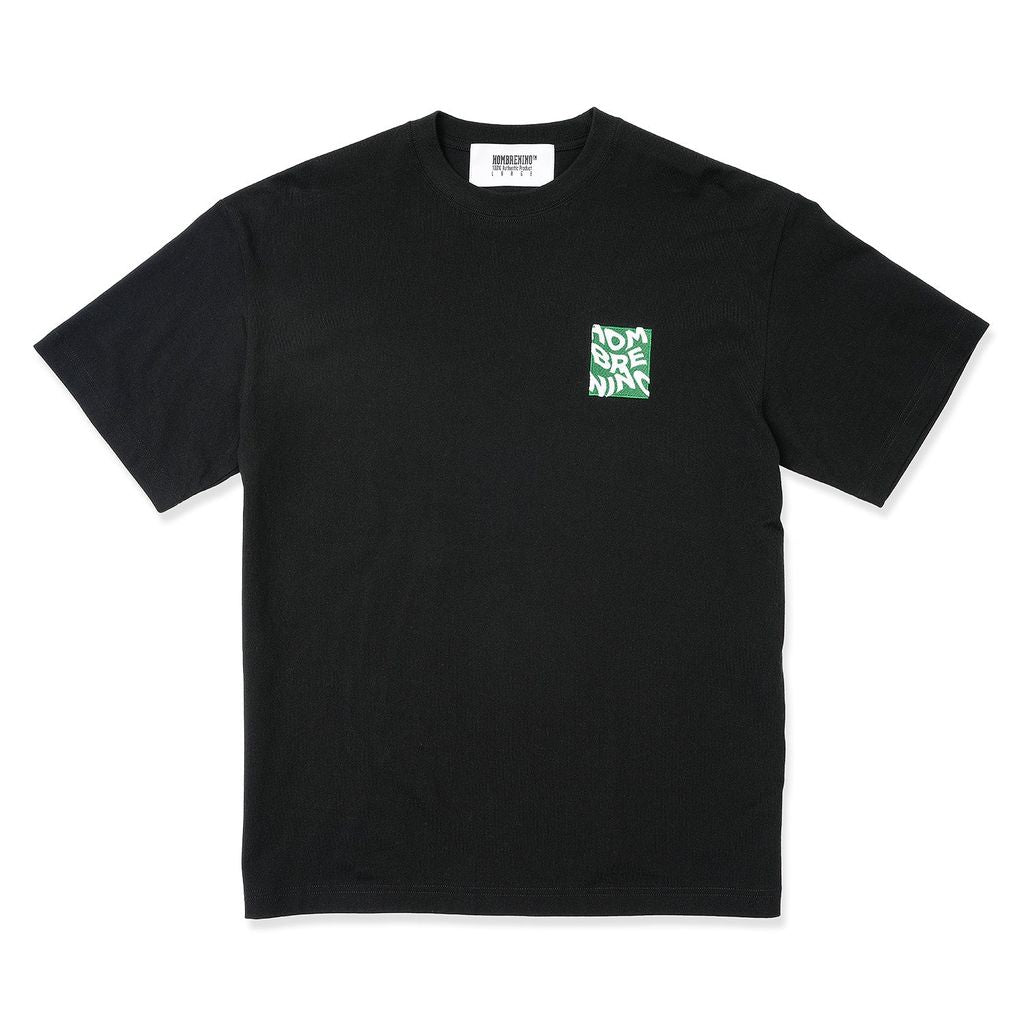 HOMBRENINO S/S PRINT TEE (SQUARE LOGO)