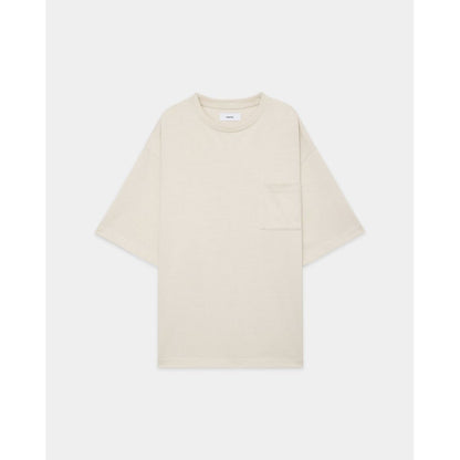 MARKA 20//1 RECYCLE SUVIN ORGANIC COTTON KNIT LOOSE FIT POCKET TEE