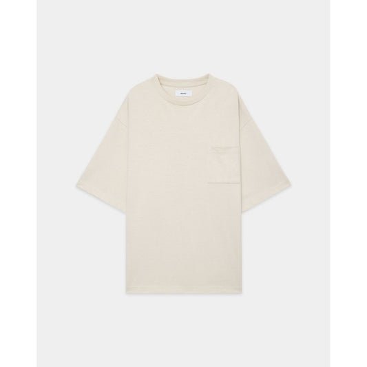 MARKA 20//1 RECYCLE SUVIN ORGANIC COTTON KNIT LOOSE FIT POCKET TEE