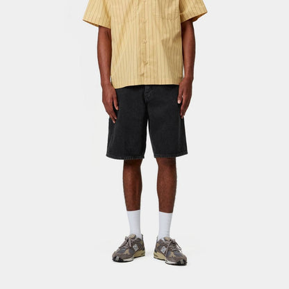 CARHARTT WIP  Single Knee Short - Denim Smith Denim