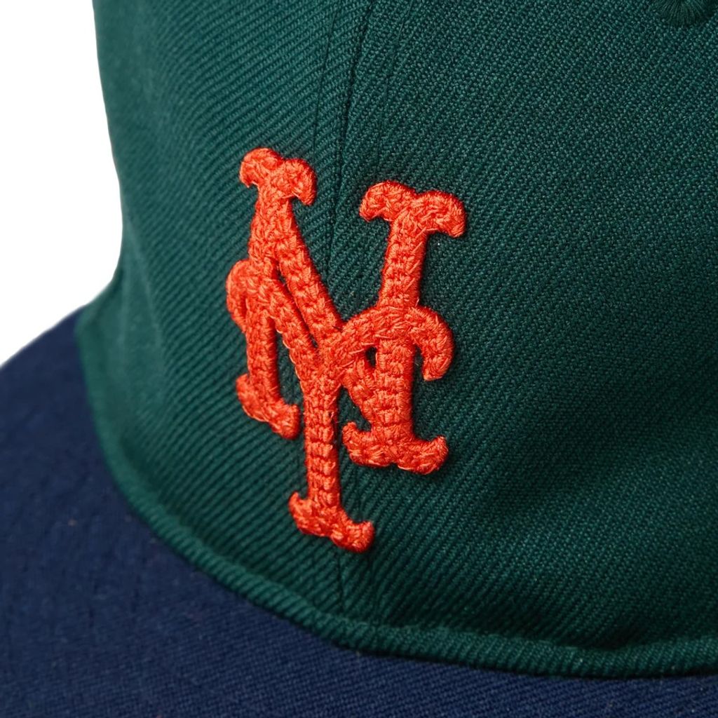 NEW ERA 59FIFTY Direction by Takayuki Ohashi Dog Patch ニューヨーク・メッツ ダークグリーン | アウトドア