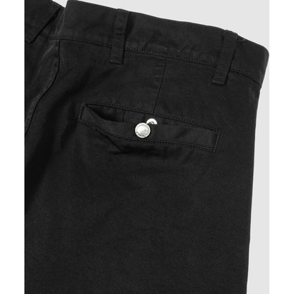 COMME des GARCONS HOMME NYLON TWILL GARMENT DYE PANTS(BLACK)