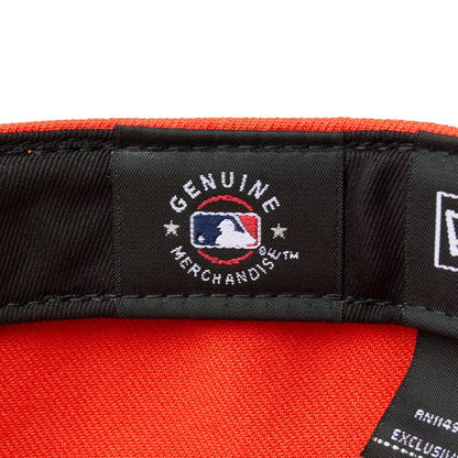 NEW ERA  59FIFTY MLB Upside Down ニューヨーク・メッツ オレンジ