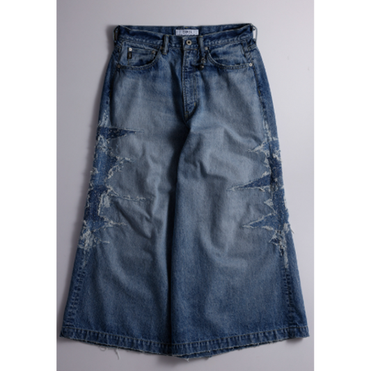 【予約商品】FDMTL FA26PN32H HAKAMA DENIM PANTS 10YR WASH