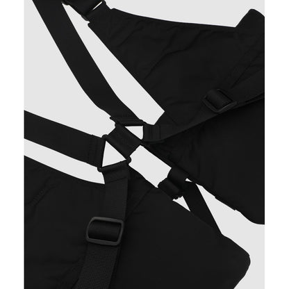 COMME des GARCONS HOMME NYLON TWILL WEIST-LIG BAG（BLACK）