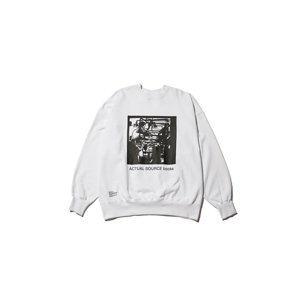 FreshService  "ASXFS LIGHT OZ CREW NECK SWEAT LITHOGRAPH"