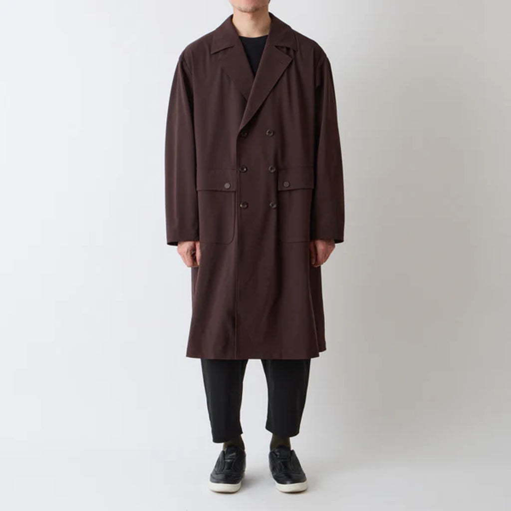 White Mountaineering SOLOTEX DOUBLE BREASTED COAT