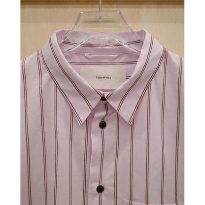 TODAYFUL Stripe Pocket Shirts