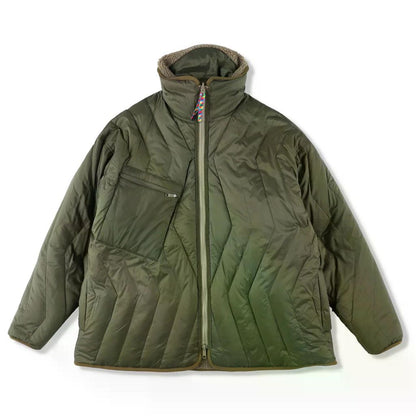 is-ness REVERSIBLE FLEECE DOWN JACKET is-ness×TAION