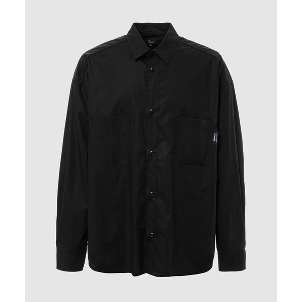 COMME des GARCONS HOMME COTTON LIPCLOTH SHIRTS（BLACK）