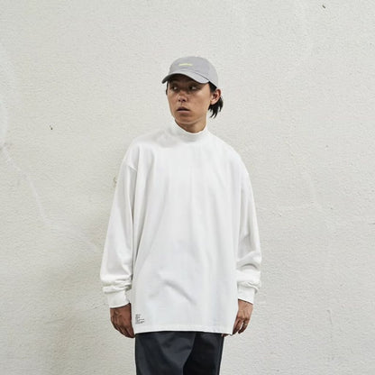 FreshService 2-PACK OVERSIZED L/S MOCKNECK TEE