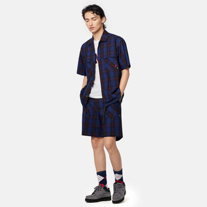Timberland  TOKYO DESIGN COLLECTIVE オールジェンダー 半袖 プレイド シャツ