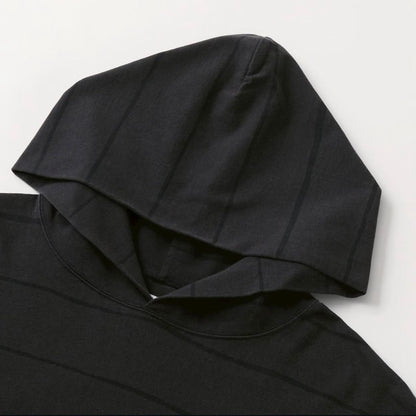 S.F.C SIDE STRIPE HOODY LS TEE (DISCHARGED)