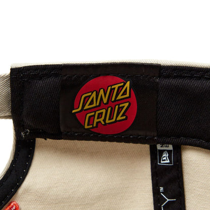 NEW ERA 9THIRTY SANTA CRUZ フレイムロゴ ストーン