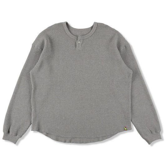 is-ness Thermal Henley Long-sleeve Shirt