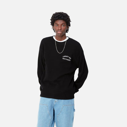 CARHARTT WIP  L/S BASICS SCRIPT T-SHIRT