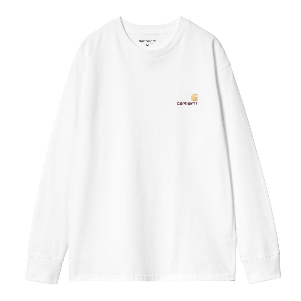 CARHARTT WIP  L/S AMERICAN SCRIPT T-SHIRT