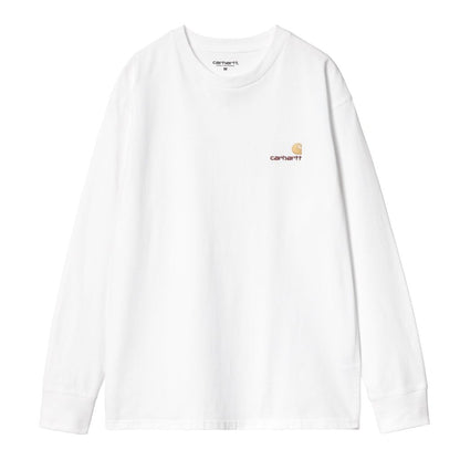 CARHARTT WIP  L/S AMERICAN SCRIPT T-SHIRT