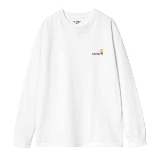 CARHARTT WIP  L/S AMERICAN SCRIPT T-SHIRT