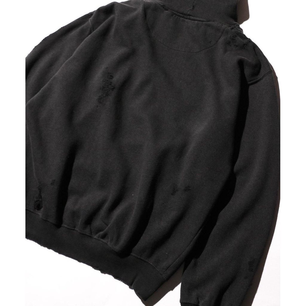 THRIFTY LOOK  WORN-OUT BAND HOODIE NIRVANA