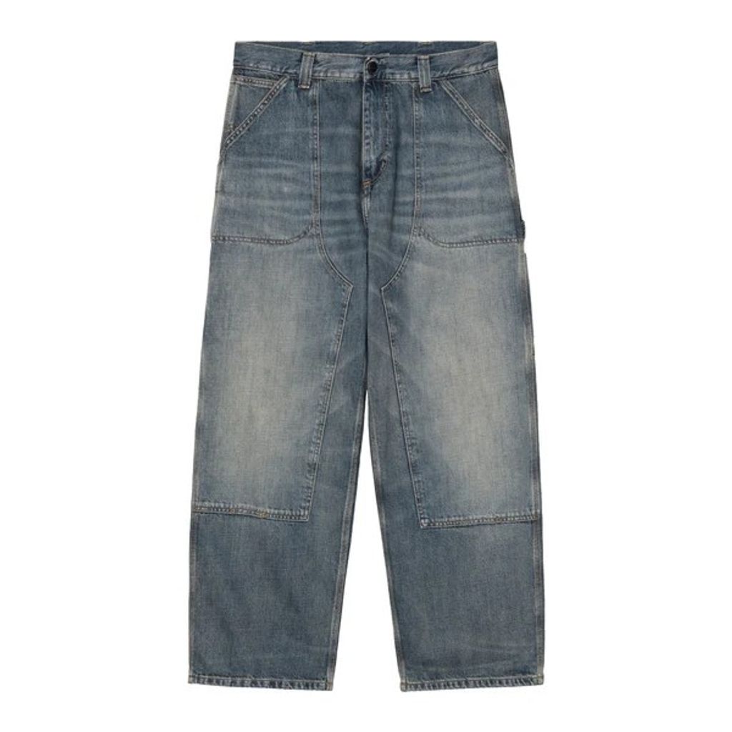 CARHARTT WIP Oakland Pant - Blue, Worn used wash