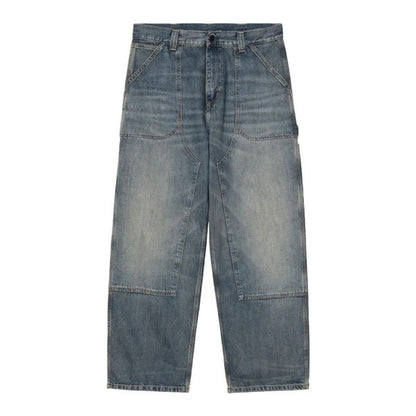 CARHARTT WIP Oakland Pant - Blue, Worn used wash