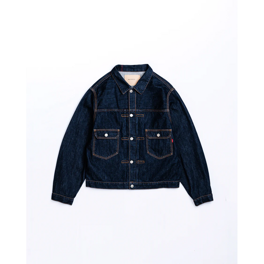 ANACHRONORM  DOUBLE POCKET DENIM JACKET INDIGO