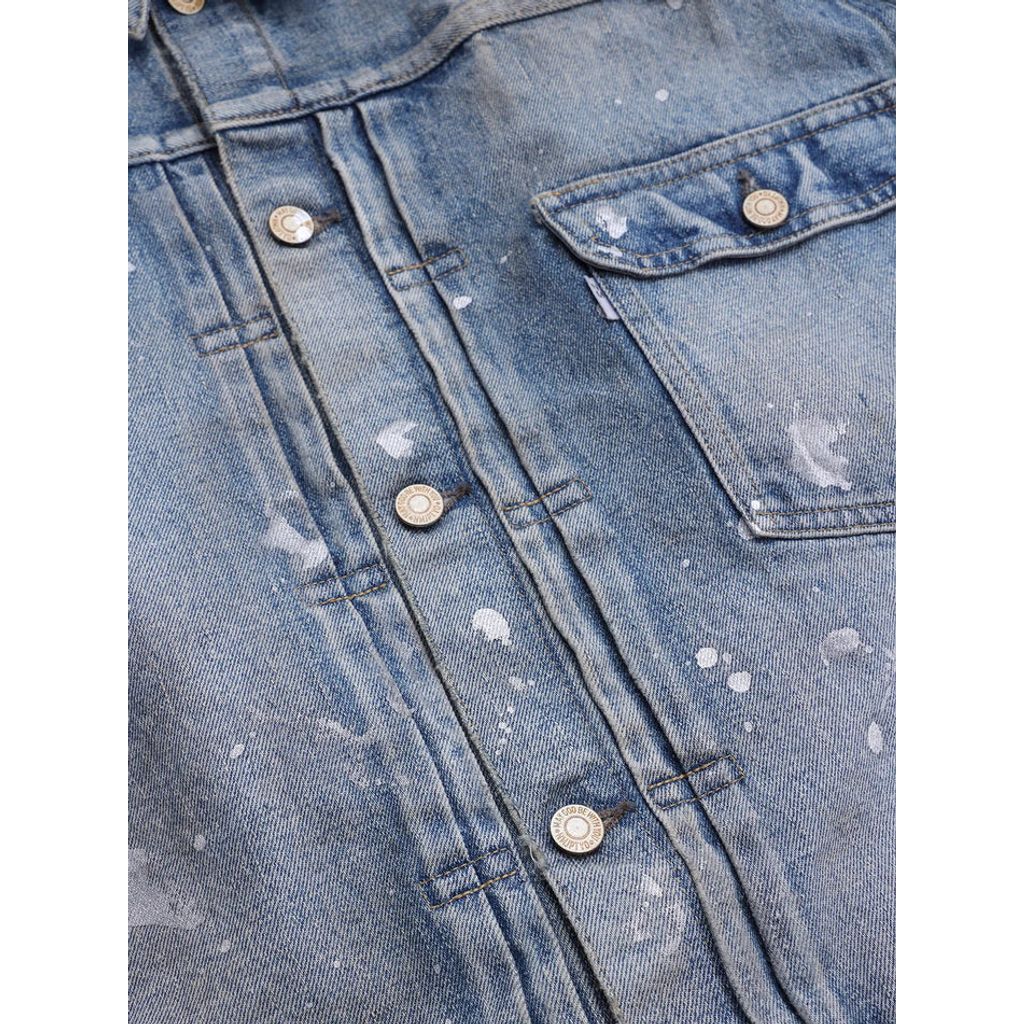 New Manual T-BACK DENIM JACKET