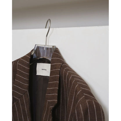 TODAYFUL Boyfriend Stripe Linen Jacket