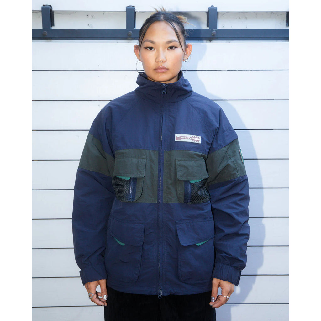 BRAIN DEAD Paneled Snow Jacket – MAROON WEBSTORE