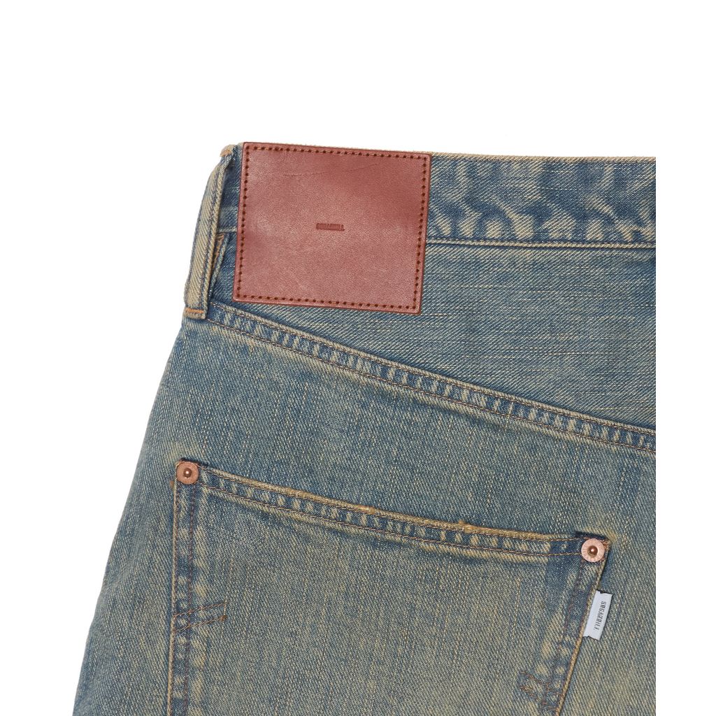 SUGARHILL  DAMAGED MODERN DENIM PANTS SHORTS