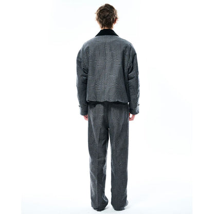TOLQ  Padded Zip Short Jacket