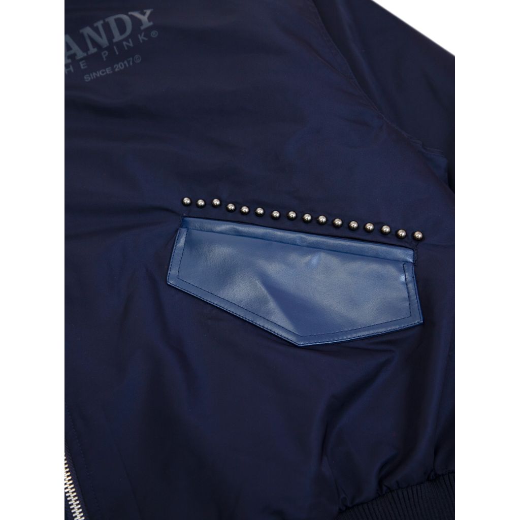 VANDY THE PINK Nylon Bomber jacket