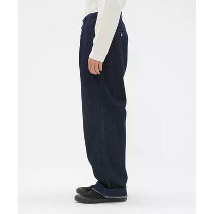 MHL. CANTON LIGHT DENIM TROUSERS