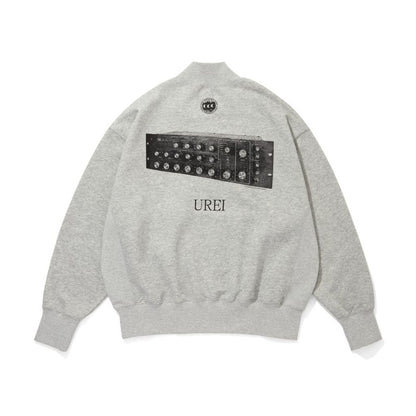 CITY COUNTRY CITY EMBROIDERED LOGO HALF ZIP SWEATSHIRT_UREI