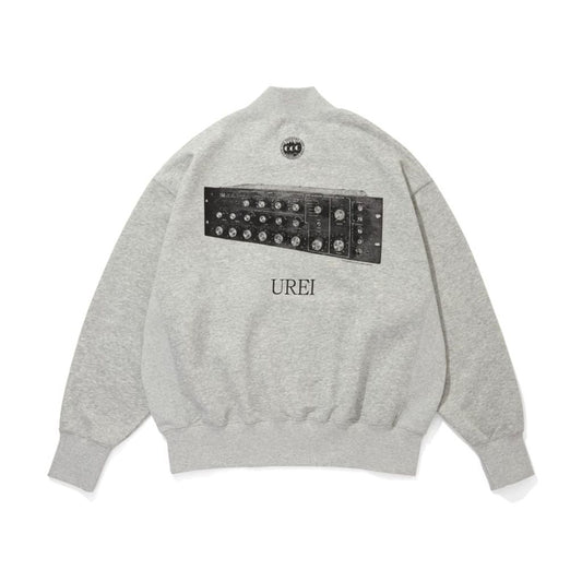 CITY COUNTRY CITY EMBROIDERED LOGO HALF ZIP SWEATSHIRT_UREI