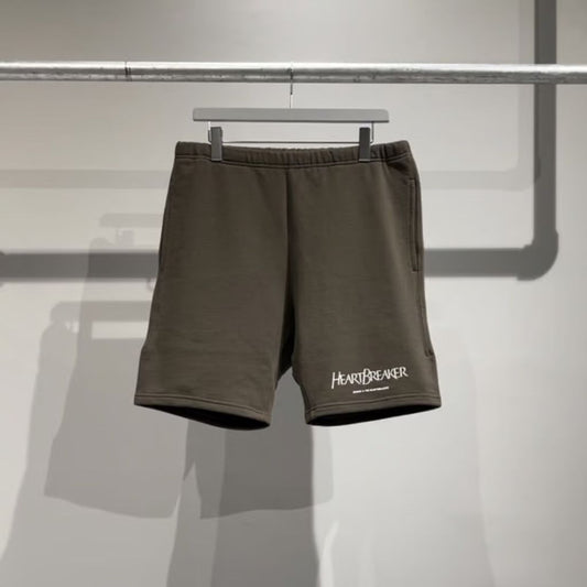 BEDWIN & THE HEARTBREAKERS LINEAGE Ex. SWEAT SHORTS （OLIVE)