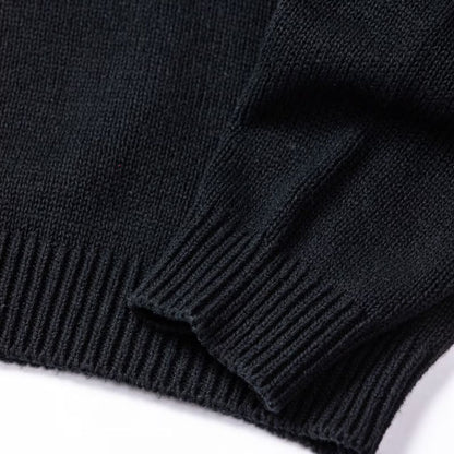 ANACHRONORM AN249 SEATTLE JACQUARD KNIT BLACK