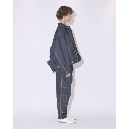 beautiful people Lee double-end denim riders/work blouson