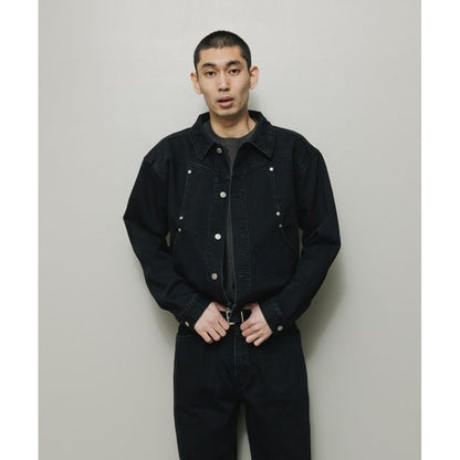 BAL CARB POCKET WASHED DENIM JACKET