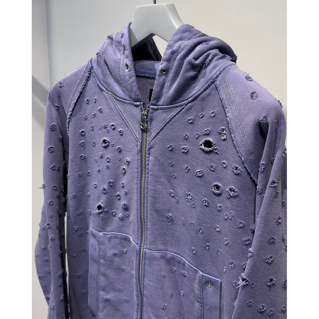 FAF Dameged Zip up Hoodie