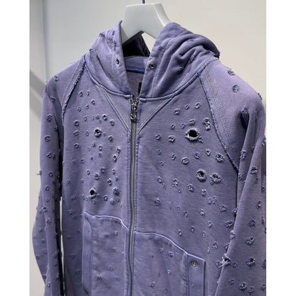 FAF Dameged Zip up Hoodie