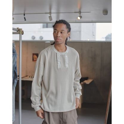 refomed FRESH MAN HENLEY NECK
